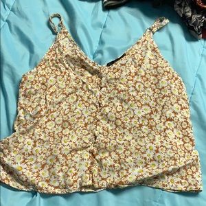 Floral croptop